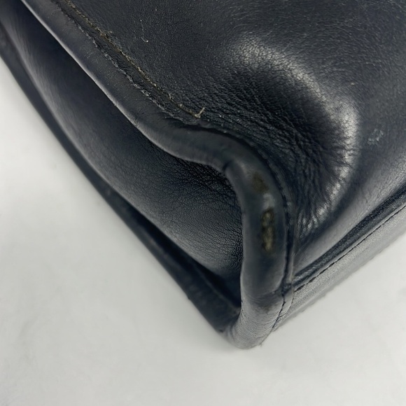 Coach Legacy K9N-9997 Black Leather Crossbody Shoulder Zip Bag - Picture 10 of 14